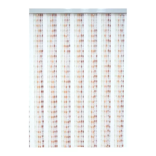 PRATIKO LIFE Tenda Moschiera, Multicolore, Perline Oscurante 120 x H 230 cm