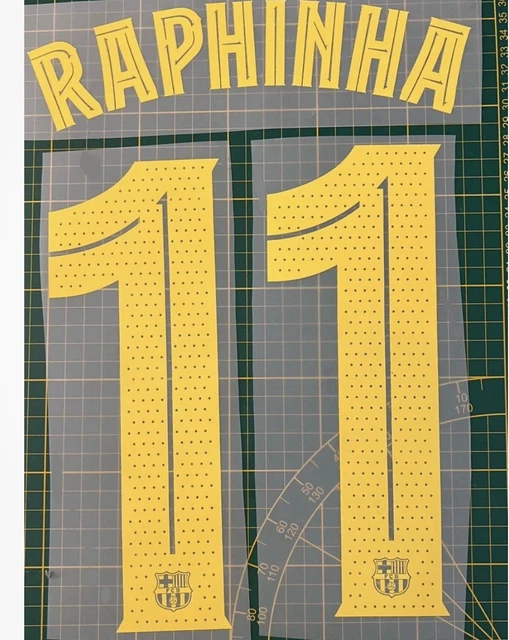 Flocage Raphinha Barcelone 2025/2026 - Maillot Extérieur Liga - Neuf