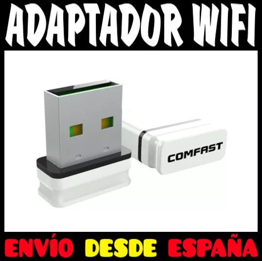 ADAPTADOR WIFI 150 MB PARA USB DONGLE RECEPTOR MINI WIRELESS LAN COMFAST 150Mbps