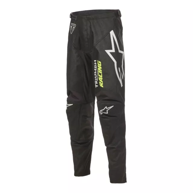 Véritable Triumph Alpinestars Coureur Graphite MX Pantalon Jeans Neuf 2024 Noir