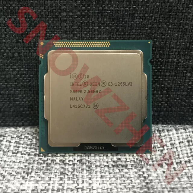 Intel Xeon E3-1265L V2 CPU Quad-Core 2.5GHz 8M SR0PB LGA1155 Processer