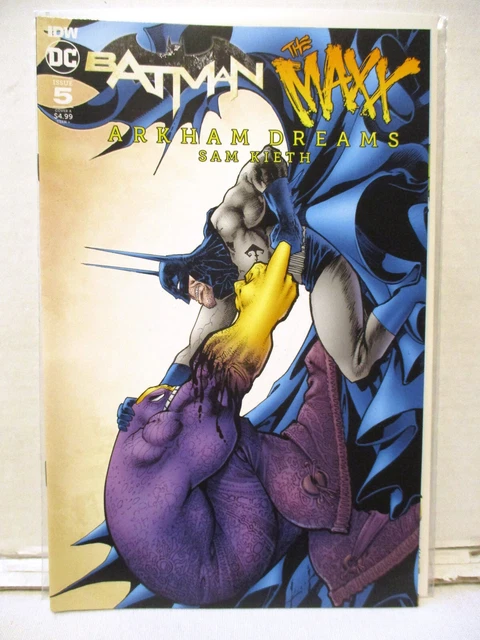 Batman The Maxx Arkham Dreams #5A  Sam Keith - DC Comics/IDW 2018