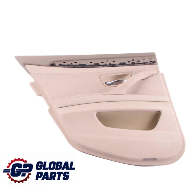 Kit Poignées & Boutons Chromés Pour BMW Série 5 F10/F11 - Revêtement Intérieur Beige/Chrome