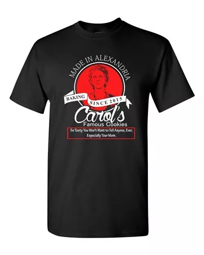 Carol's Cookie Made In Alexandria Since 2015 Bake TV Parody DT Adult T-Shirt Tee