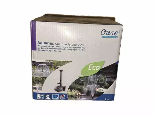 Oase Aquarius Fountain Set ECO 9500 Koi Pond