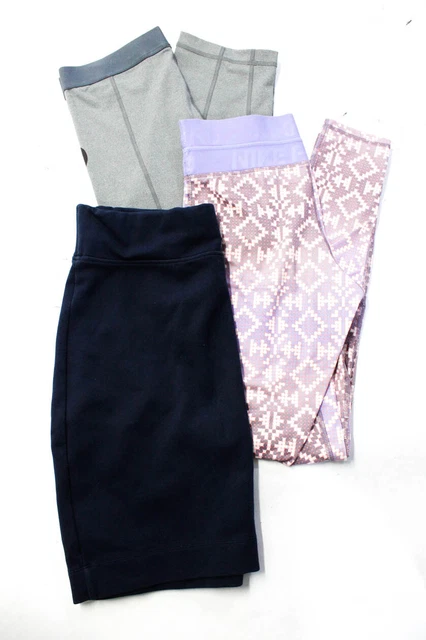 Lacoste Nike Womens Skirt Leggings Pants Blue Size 40 S Lot 3