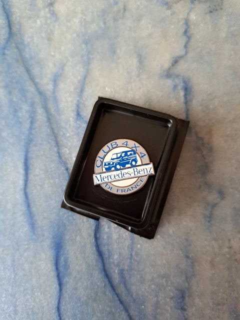 Pin's Mercedes Double Moule Signé Arthus Bertrand Paris – Badge Voiture Vintage