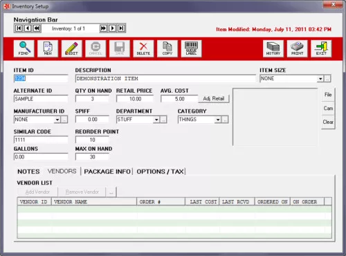 Perennial Pro Point of Sale Software - Server Station License