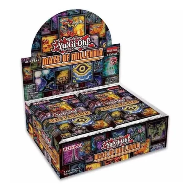 Yugioh Maze of Millenia Booster Box - Sealed 1st Edition