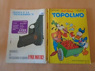 Topolino N° 679 Originale Mondadori Disney Buono 1968 Bollini, Cedola