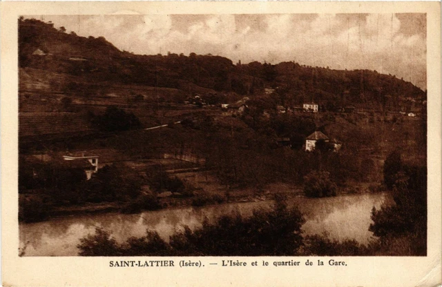 CPA 49 CORNE QUARTIER DE LA GARE ET LA CROIX BLANCHE