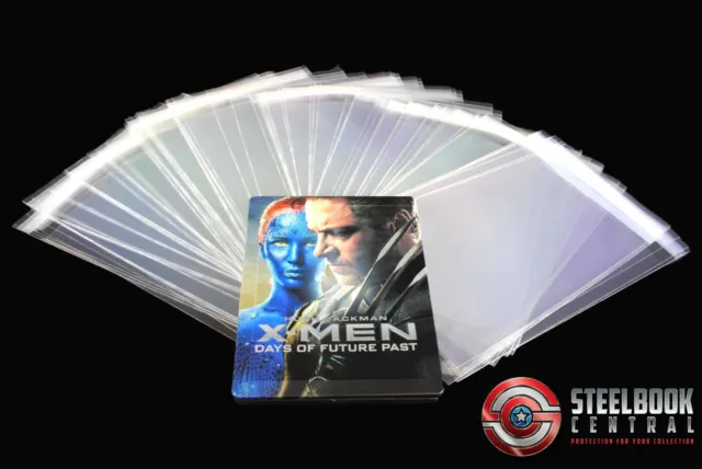 SW1 Premium Blu-ray/DVD Steelbook Protective Wraps / Sleeves (Pack of 50)