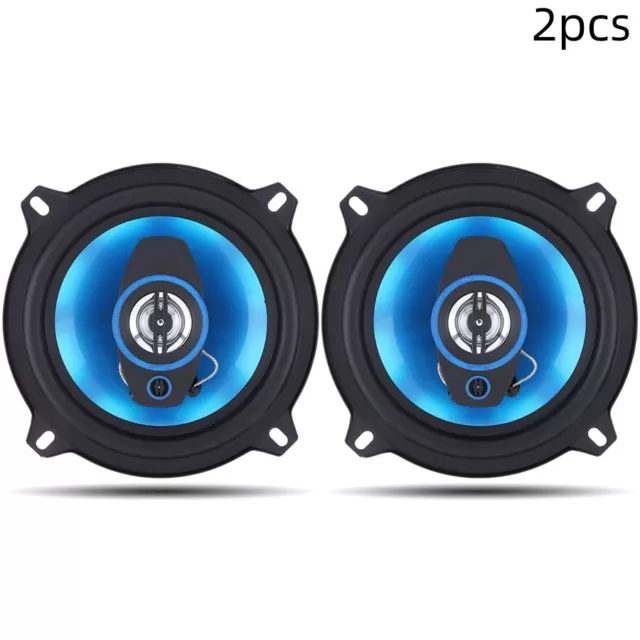 2 x 5" 400W 2 Way Car Audio Music Stereo Coaxial Speaker Hifi Loudspeaker+Cover