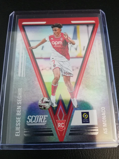 PANINI SCORE « LIGUE 1 UBER EATS 2023-24 SOCCER CARDS Fiche Signaletique Avec Check List France