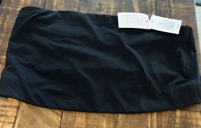 Auden Women's Bra Bandeau Bralette Seamless Black Size XL