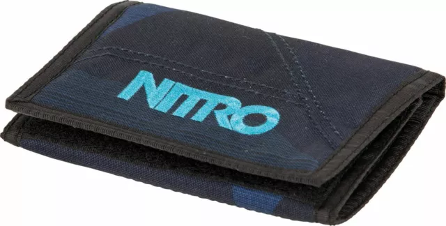 NITRO Daypacker Collection Wallet Geldbörse Fragments Blue Blau