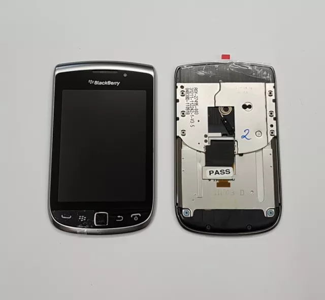 Genuine BlackBerry Torch 9810 LCD Touch Screen Digitizer And Flex ASY27495-003