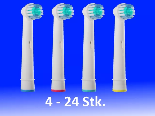 4-24 Piezas Cabezas de Cepillo Repuesto para Oral B Precisión Clean Dientes