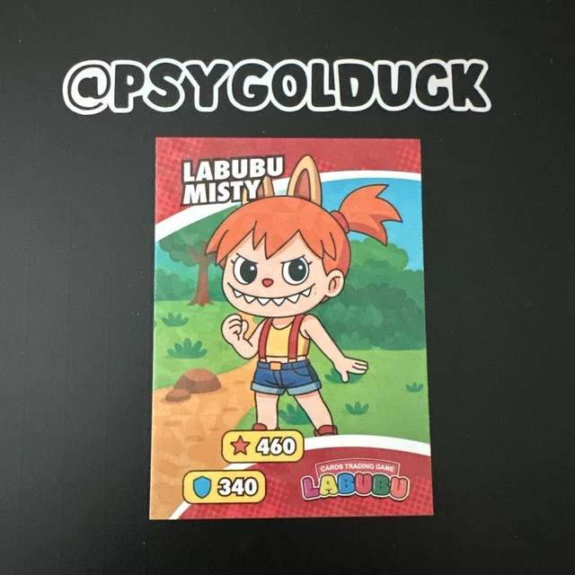 POKEMON SAMMELKARTE LABUBU Misty EUR 13,73 - PicClick DE
