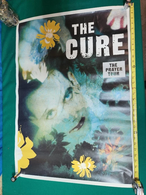 Vintage The Cure Prayer Tour Poster Vintage The Cure Prayer Tour Poster