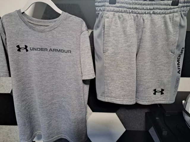 Maglietta Under Armour e Set Corto Ragazzi Taglia Media