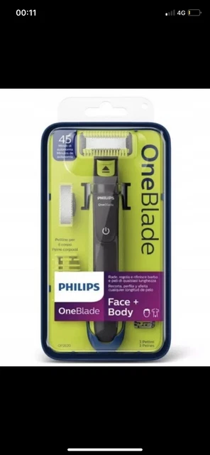 Philips One Blade Rasoir électrique Visage + Corps QP2620/20