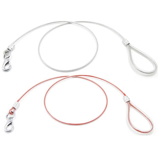 Cable de aseo seguro para mascotas perros correa antimordeduras para mascotas