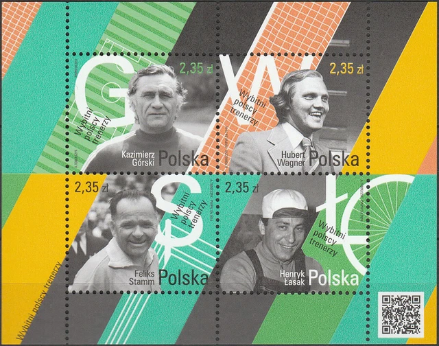Poland 2014 - Prominent Polish Trainers - Fi bl 262 MNH**