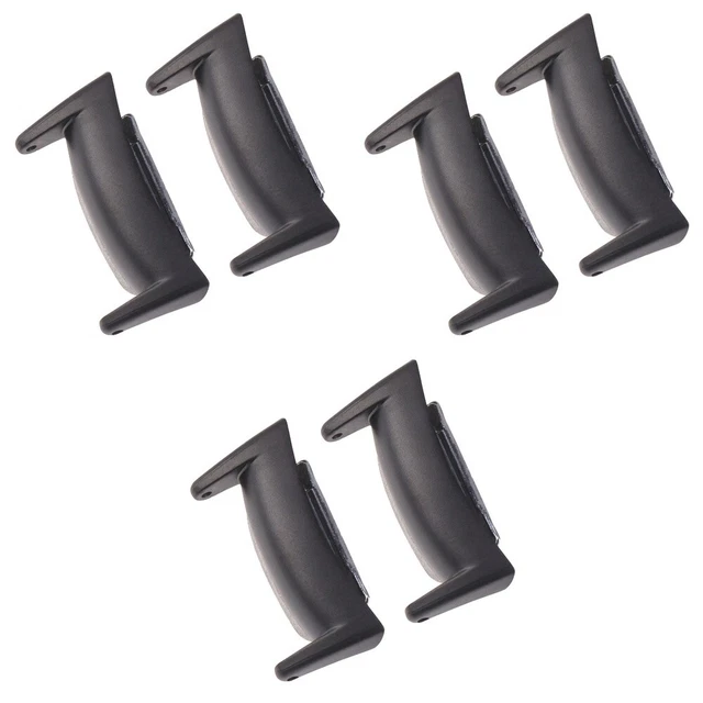 6 PC / Set Smart Watch Connector accesorios para transmisión Fit2 Pro SM-R360 (negro)