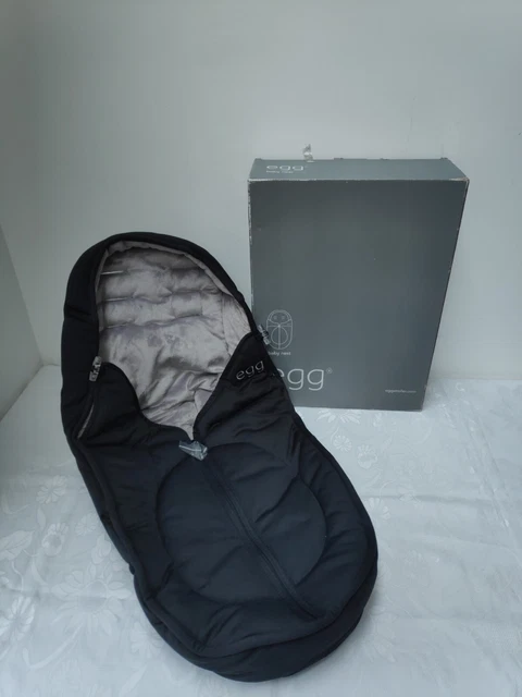 *Neu* Egg1 Eierwagen Fußmuff gemütliche Zehen nur schwarz. Passend für Egg2 Kinderwagen Kinderwagen