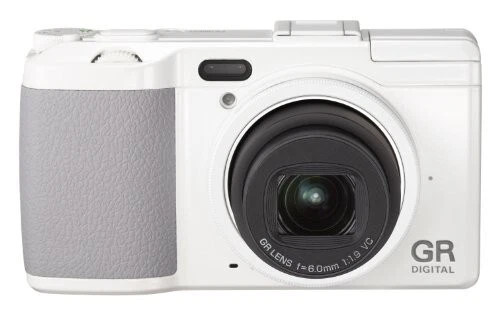 RICOH Digital Camera GR DIGITAL IV White Edition Limited color Excellent