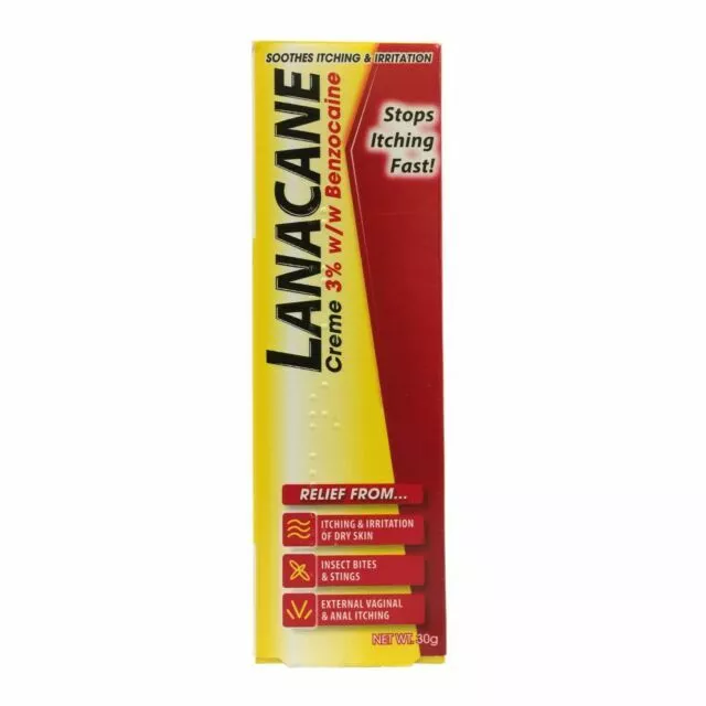 LANACANE Medicated Cream 30g Tube