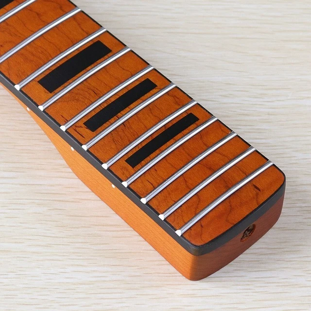 DIY ROASTED MAPLE ST Electric Guitar Neck Big Head 21 fret Rosewood