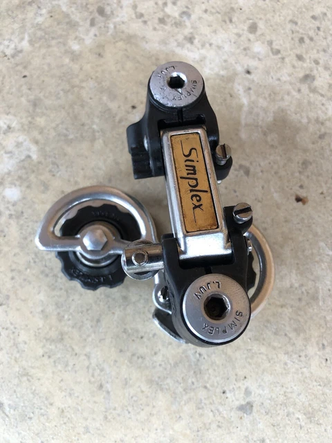 Dérailleur Arrière Vintage Simplex Juy 61 Export – Pour Vélo Peugeot PX10 Ou D10