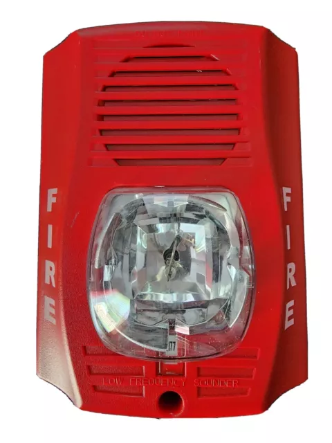 System Sensor P2RH-LF Low Frequency Sounder Strobe,2-wire, 24 Volt, High-candela