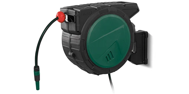 PARKSIDE® SCHLAUCHAUFROLLER 15 m Schlauchtrommel Schlauchbox mit