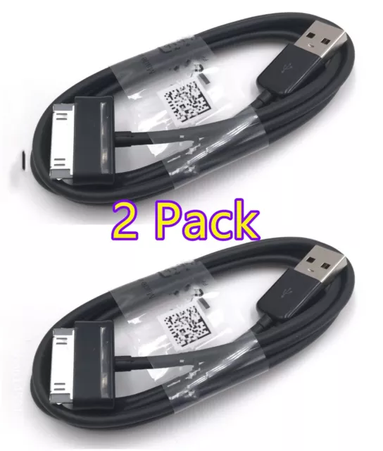 2X USB Sync Data Charger Cable for OEM Samsung Galaxy Tablet  7.0 7.7 8.9 10.1