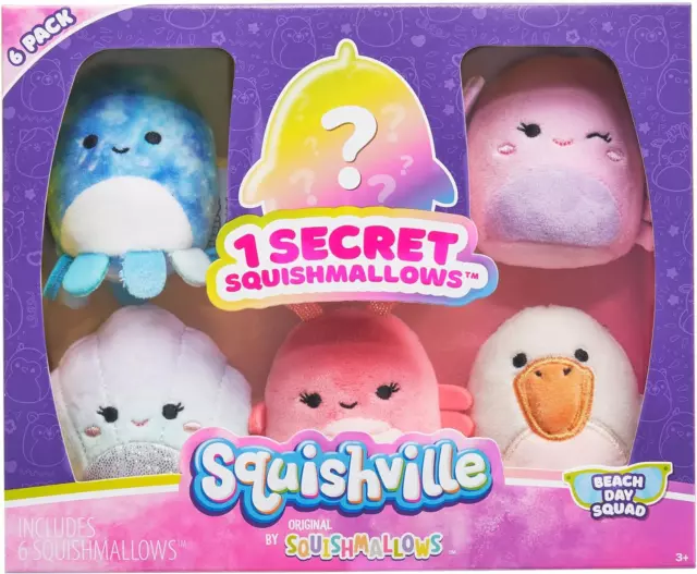 Squishmallows Squishville Mini Mystical Mystery Squad 4-Pack