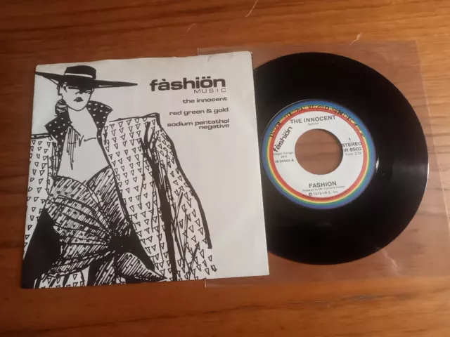 Fàshiön Music – The Innocent 1979 Vinyl, 7", 45 RPM, Single