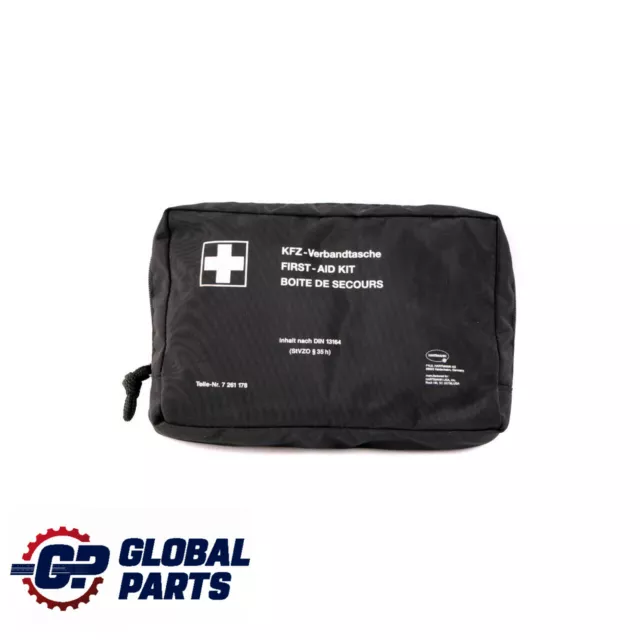 BMW Universal First Aid Emergency Medical Kit Pouch Black 7261178