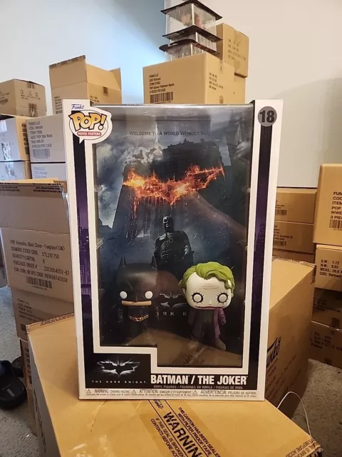 Funko Pop! Movie Poster with case: DC Comics - Batman / The Joker #18