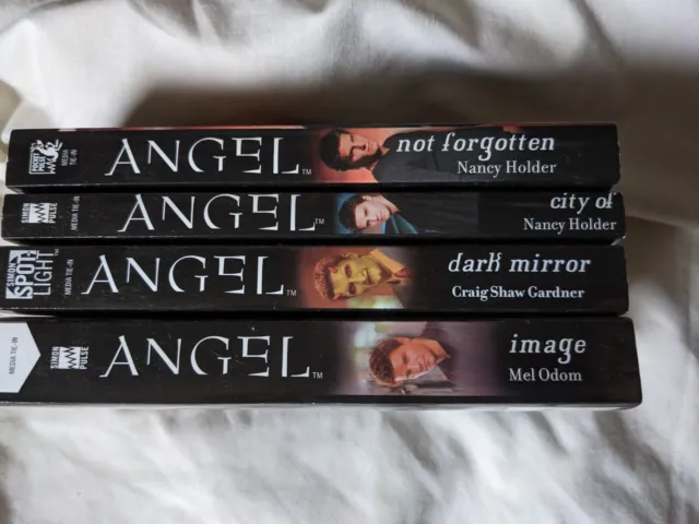 Angel (Buffy the Vampire Slayer spin-off) series lot  4 Paperbacks