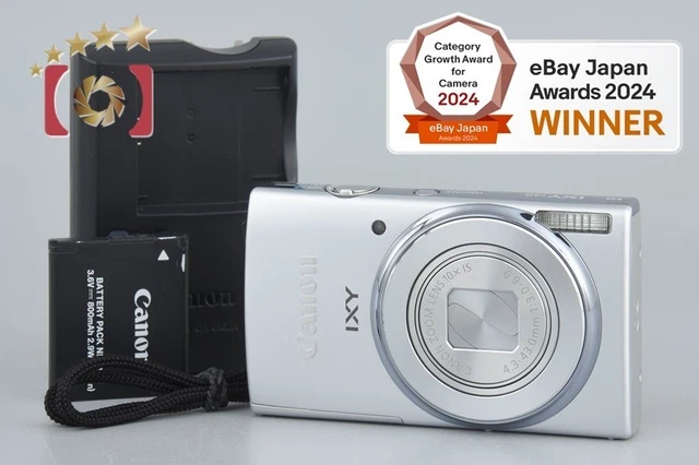 CANON IXY 140 Silver 20.0 MP Digital Camera [Very Good