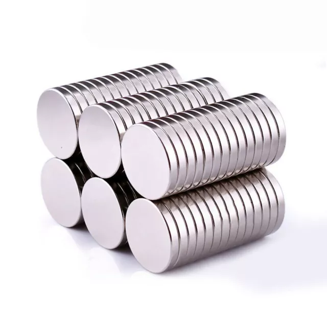 Neodymium Magnets Dia 25mm Thick 2-20mm Rare Earth Round Strong Craft Magnet N35 2