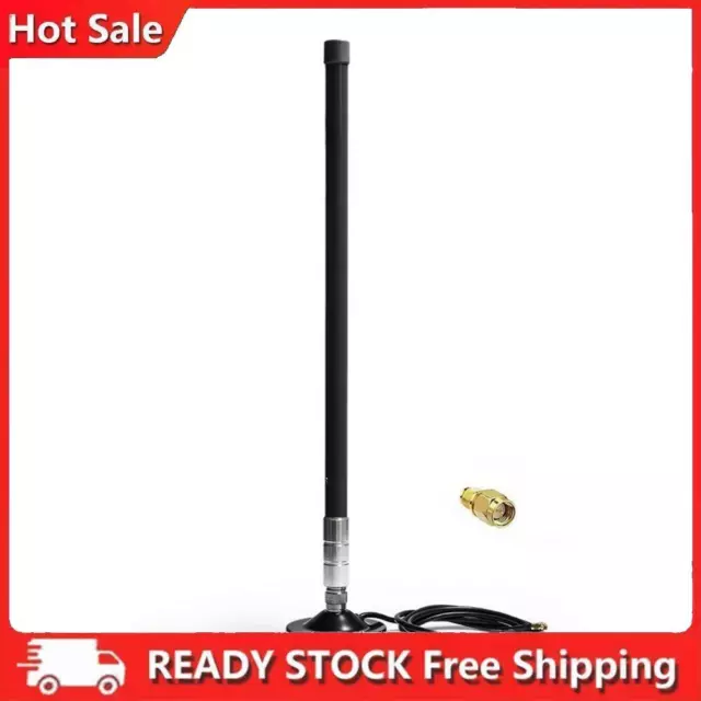 5dBi 858-878MHz for Helium Hotspot Miner Antenna+Magnet Base (55cm Black)