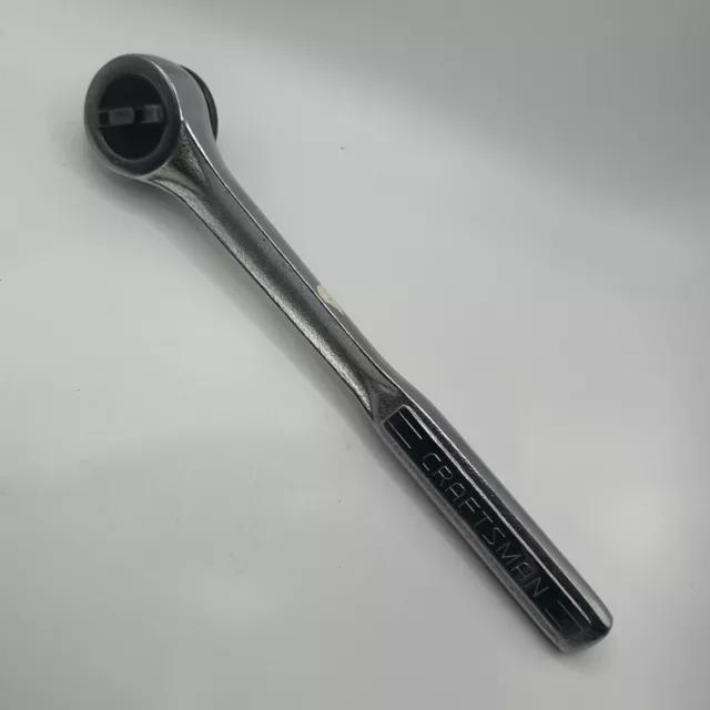 Vintage Craftsman 1/2" Drive Ratchet -V- Series Thumb wheel 44977 USA