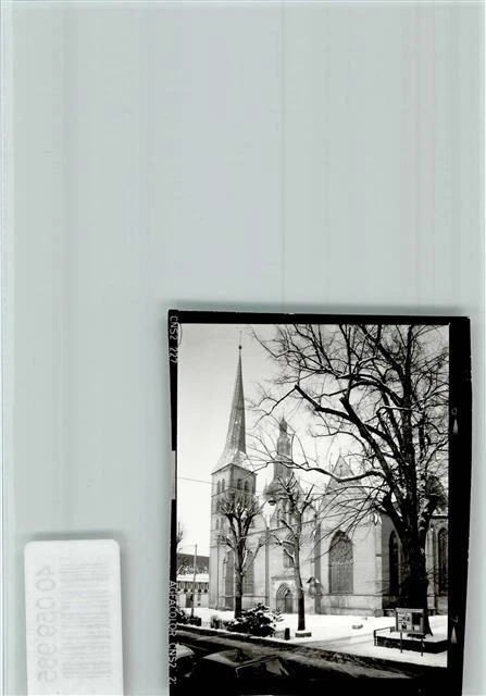 40059985 - 4920 Lemgo Winteraufnahme Kirche Dome / Kirchen