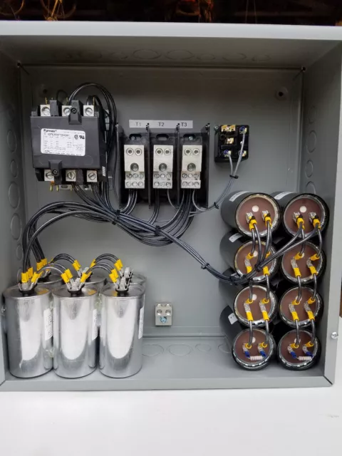 50hp Cnc Balanced 3 Phase Rotary Converter Panel