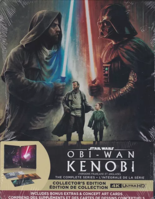 Star Wars Obi-Wan Kenobi The Complete Series 4K Ultra Hd Set - Steelbook Case