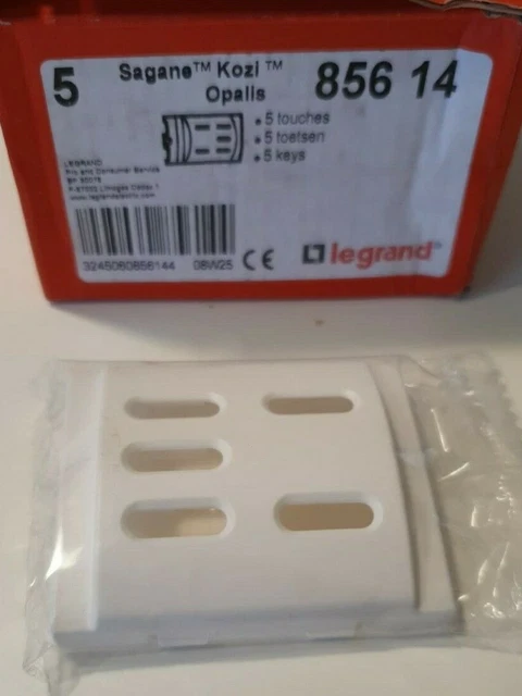 Manette Legrand 68474 Pour Volet Roulant ZigBee – Enjoliveur Doigt TITANE – Neuve